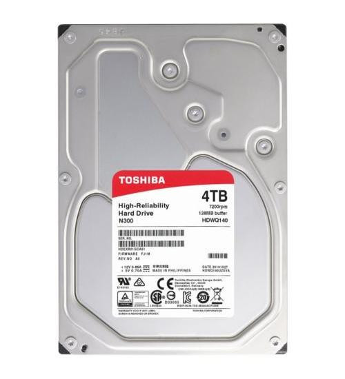 Жесткий диск HDD 4Tb TOSHIBA P300 SATA 6Gb/s 7200rpm 64Mb 3.5" HDWD240UZSVA