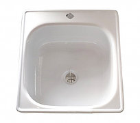 Мойка сталь эмалированная "ГОМЕЛЬ" 50х50