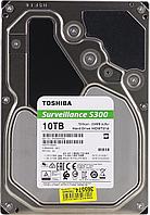 Жесткий диск для Видеонаблюдения HDD 10Tb TOSHIBA S300 SATA3 7200rpm 256Mb 3,5"