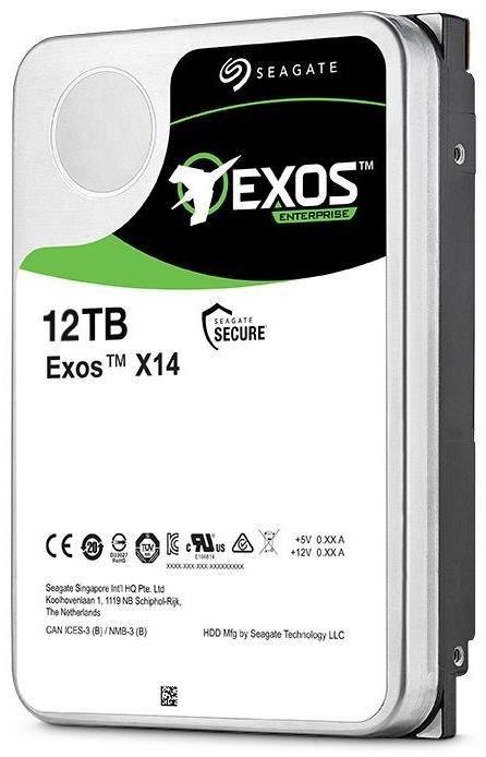 Жёсткий диск HDD 12 Tb SATA 6Gb/s Seagate Exos X14 ST12000NM0008 3.5" 7200rpm 256Mb
