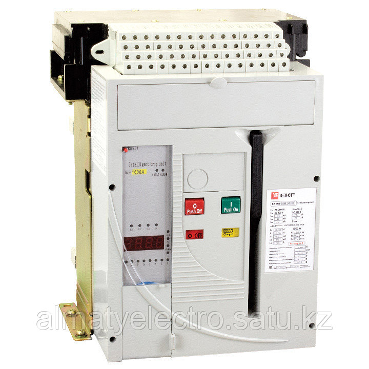 Автоматический выключатель ВА-450 1600/ 200А 3P 55кА стационарный EKF - фото 1 - id-p75663381