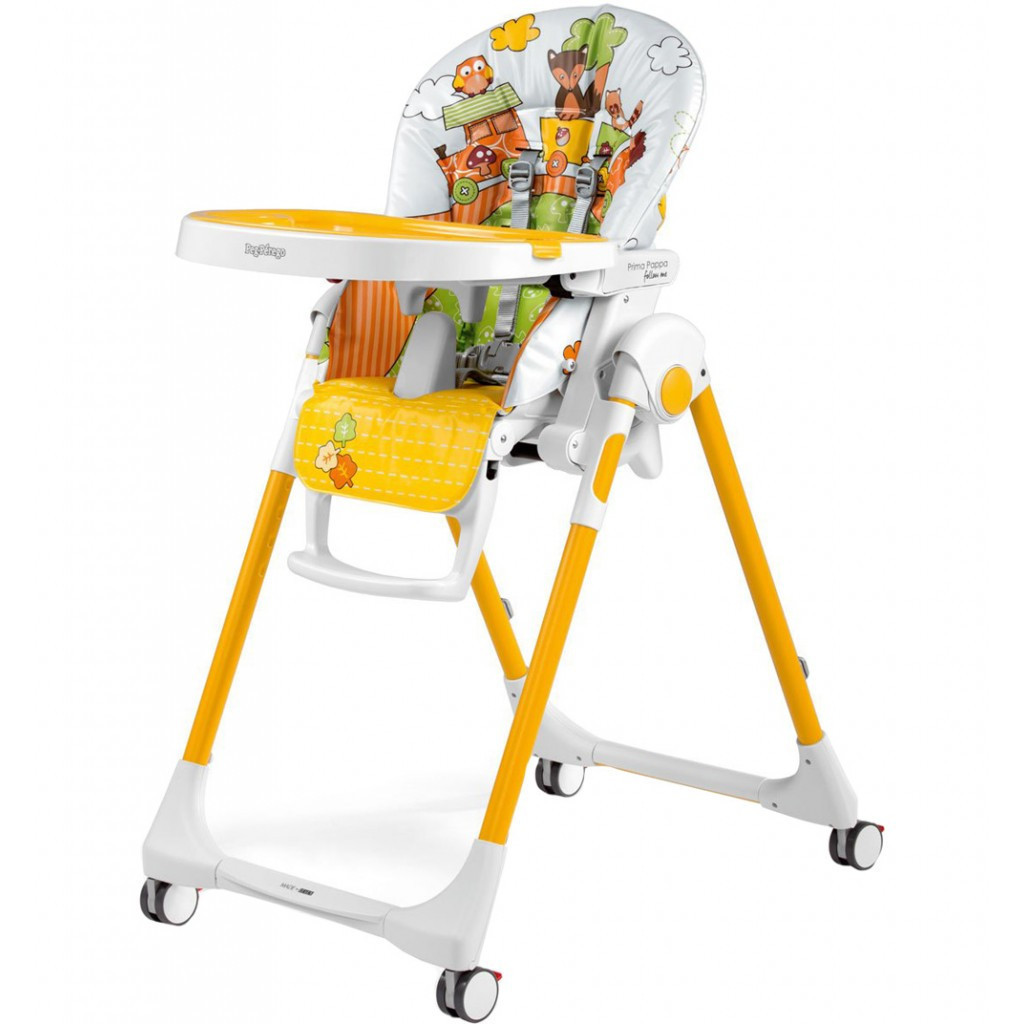 Стульчик для кормления Peg Perego Pappa Follow Me Gold - фото 7 - id-p75666680