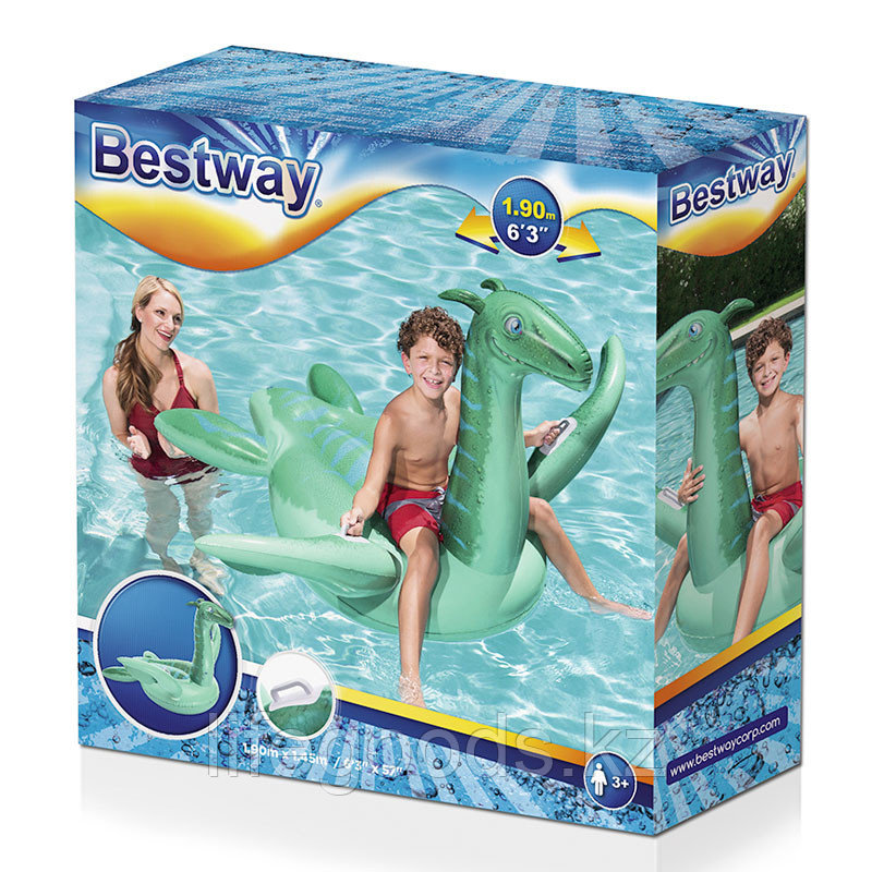 Надувная игрушка Bestway 41128 в форме плезиозавра для плавания - фото 3 - id-p75669275