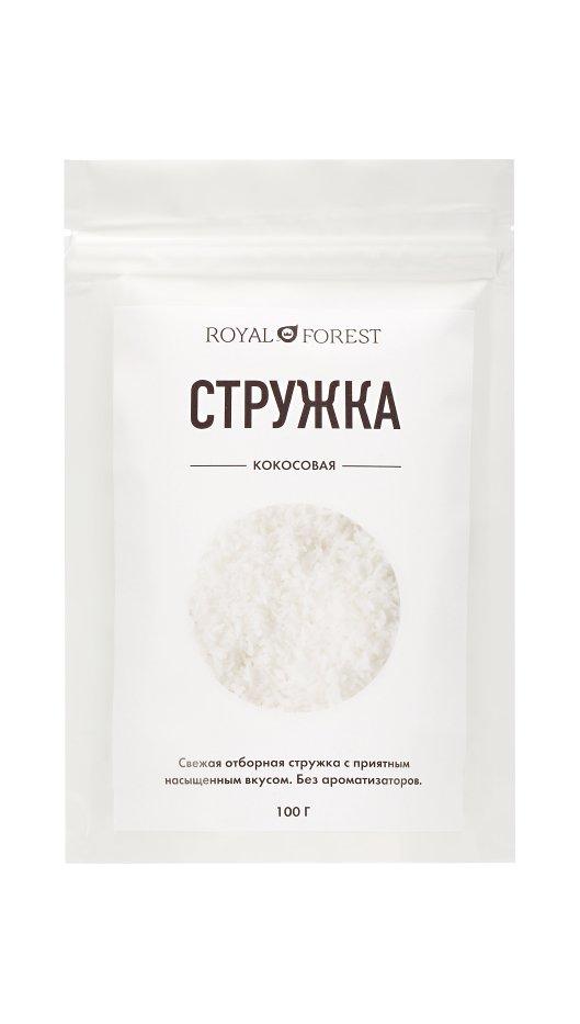 Кокосовая стружка Royal Forest, 100 гр