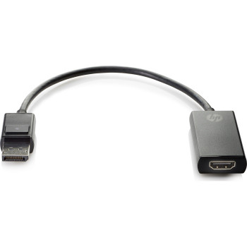 Адаптер HP 2JA63AA HP DisplayPort To HDMI True 4k (Черный) - фото 1 - id-p75621888