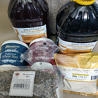 Пивные дрожжи, ингредиенты брожения и осветления.