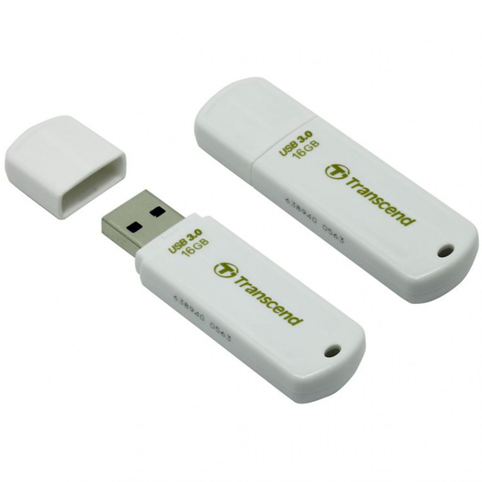 USB Флеш 16GB 3.0 Transcend TS16GJF730 белый