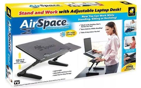 Столик-трансформер для ноутбука Air Space Laptop Desk с охлаждением - фото 3 - id-p75675173