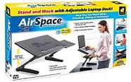 Столик-трансформер для ноутбука Air Space Laptop Desk с охлаждением, фото 3