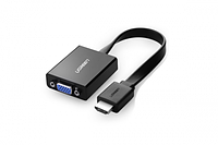 Конвертер UGREEN HDMI на VGA Adapter (40248, Black)