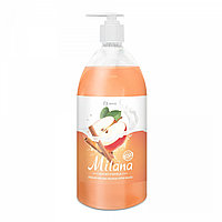 Крем-мыло жидкое увлажняющее "Milana яблоко и корица" (флакон 1000 мл)