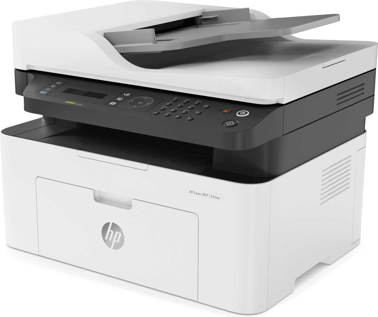 Мфу HP 4ZB84A HP Laser MFP 137fnw Printer (A4) , Printer/Scanner/Copier/Fax, 1200 dpi, 20 ppm, 128 MB, 600 - фото 1 - id-p75693913
