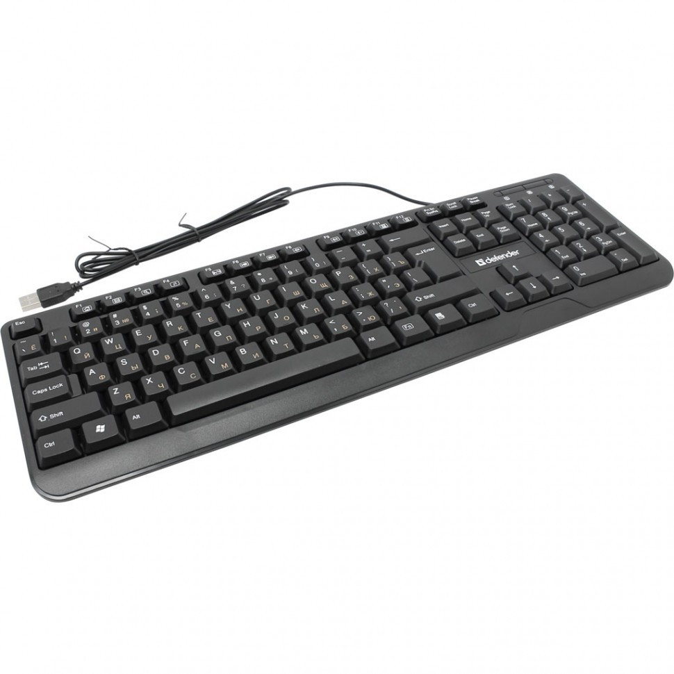 Клавиатура Defender OfficeMate HM-710 RU черный