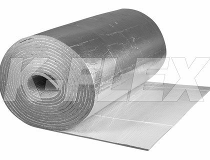 Рулонная теплоизоляция K-Flex AIR AD METAL (с клеевым слоем), фото 2