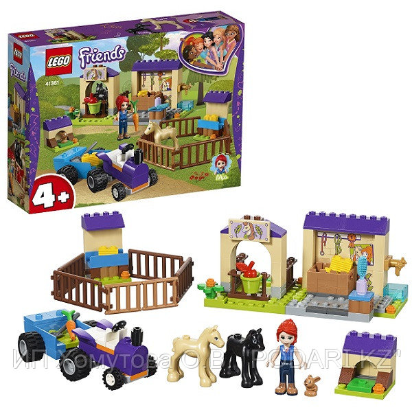 LEGO Friends 41361 Конструктор ЛЕГО Подружки Конюшня для жеребят Мии
