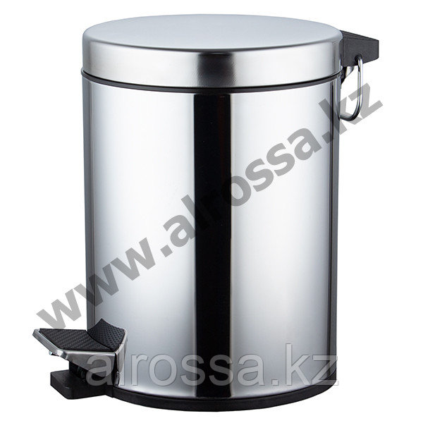 Урна с педалью, 20л,хром H107, фото 1