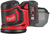 Аккумуляторная эксцентриковая шлифмашина MILWAUKEE M18 BOS125-502B