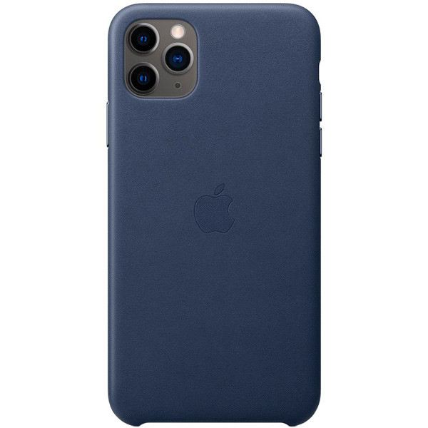 Чехол IPhone 11 Pro Leather Case - Midnight Blue