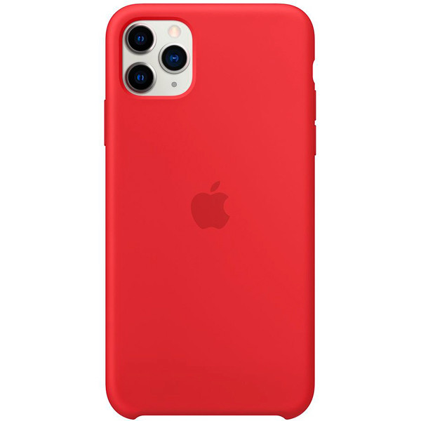 Оригинальный чехол Apple для IPhone 11 Pro Max Silicone Case - (PRODUCT)RED