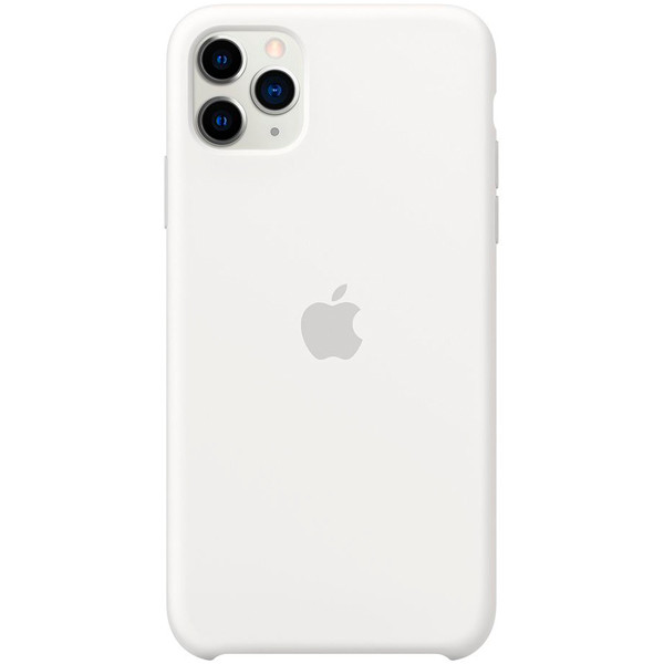 Оригинальный чехол Apple для IPhone 11 Pro Max Silicone Case - White