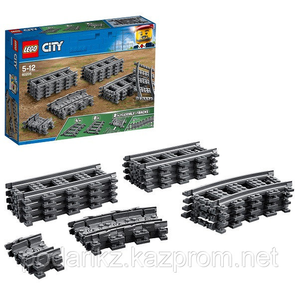 LEGO City 60205 Конструктор ЛЕГО Город Рельсы