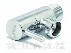Угловой кран с отражателем 1/2"*3/4" (хром) TIM BL5826 КРУГ (1/50)
