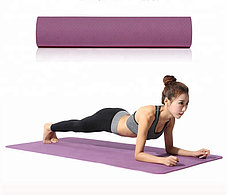 Йога коврик нескользящий Фиолетовый (размеры: 183*80*0,8 см), фото 2