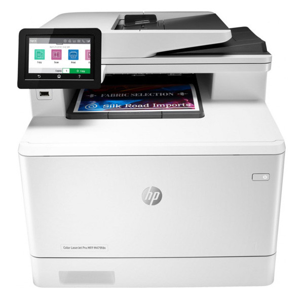 Мфу HP W1A79A HP Color LaserJet Pro MFP M479fdn Prntr (A4) , Printer/Scanner/Copier/Fax/ADF, 600 dpi, 27 ppm,