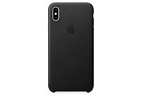 Оригинальный чехол Apple для IPhone XS Max Leather Case - Black