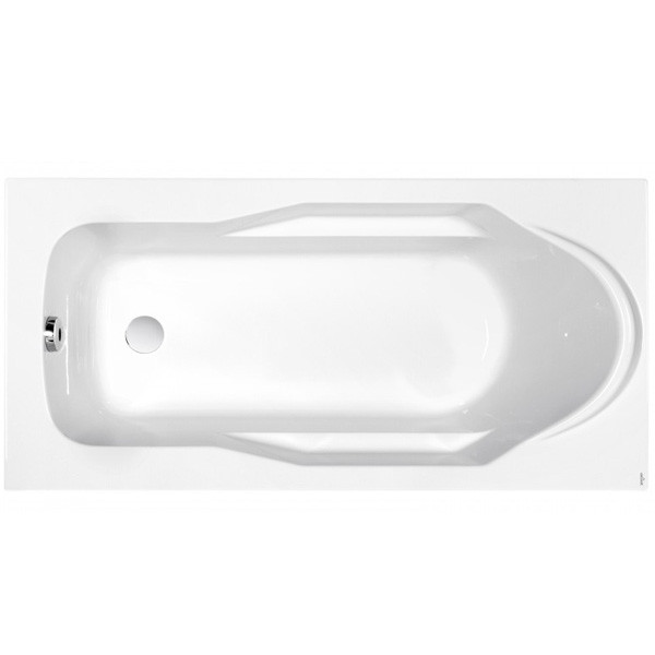 Ванна прямоугольная Cersanit SANTANA 160x70, ультра белый, WP-SANTANA*160-W, фото 1