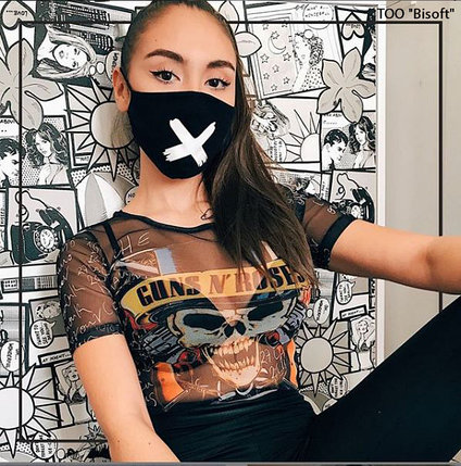 Маска лицевая, защитная, молодежная "Cross" в Алматы, фото 2