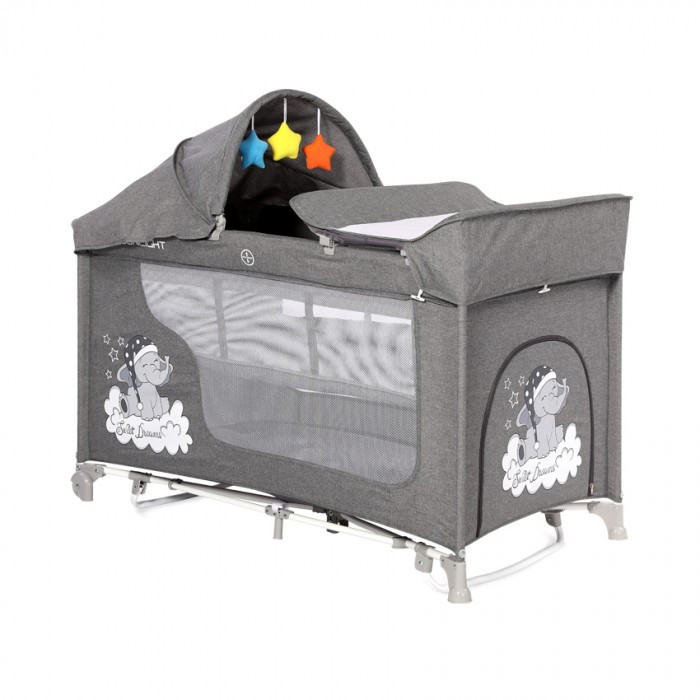 Кровать-манеж Lorelli MOONLIGHT 2 plus rocker цвета в ассортименте