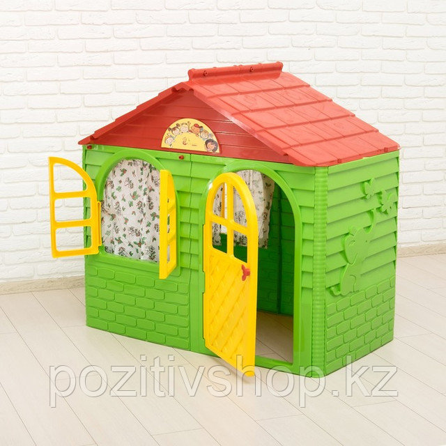 Детский игровой домик Doloni зеленый 775\1330