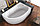 Ванна акриловая ассим. правая Kolpa San VOICE 150x95-D в комплекте с каркасом (без сифона), фото 2