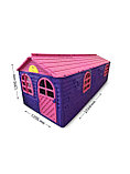 Большой игровой домик Doloni розово/фиолетовый, фото 2