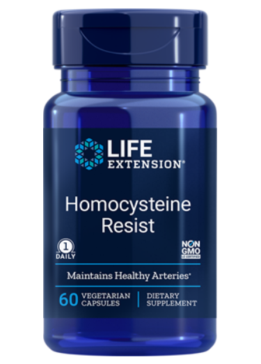 Life Extension, Homocysteine Resist, 60 вегетарианских капсул