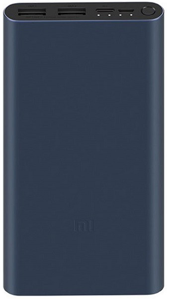 Портативное зарядное устройство Xiaomi Mi Power Bank 10000mAh (VXN4274GL, Blue)