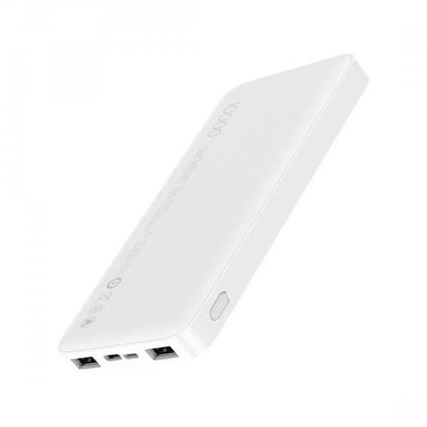 Портативное зарядное устройство Xiaomi Redmi Power Bank 10000mAh (VXN4266CN/VXN4286GL, White), фото 1