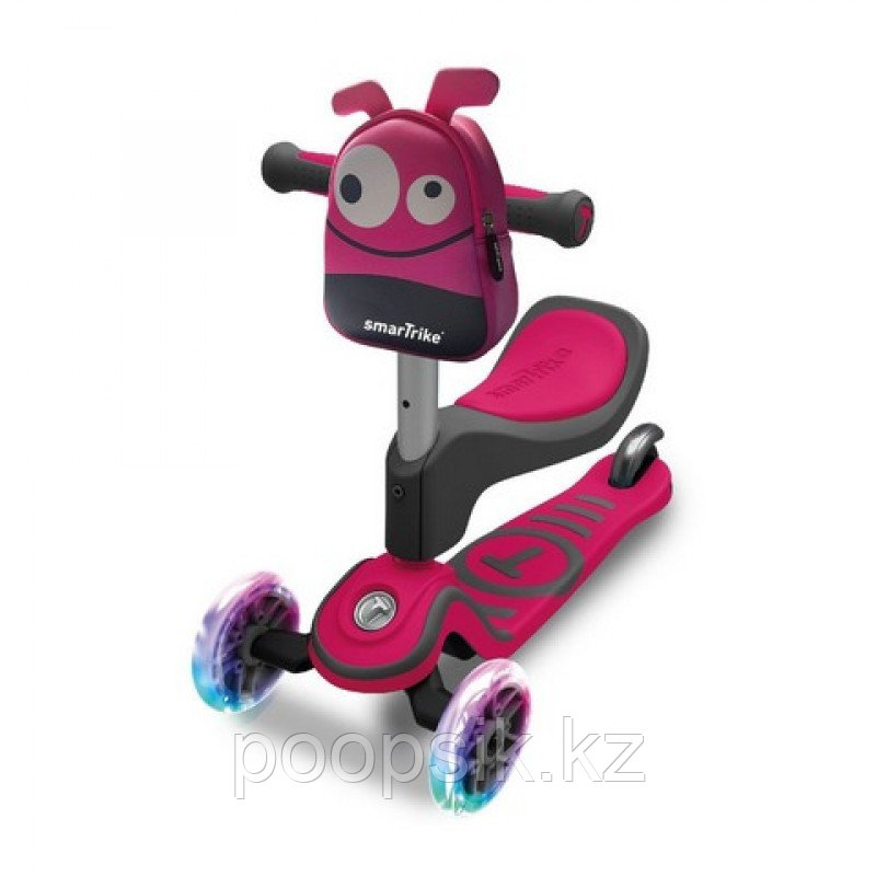 Самокат Smar Trike T-Scooter T1 Pink - фото 1 - id-p75710369