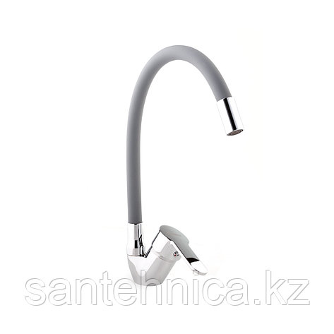 Қоспалауыш /Смеситель Advance 74301-9 гибкий сер., фото 1