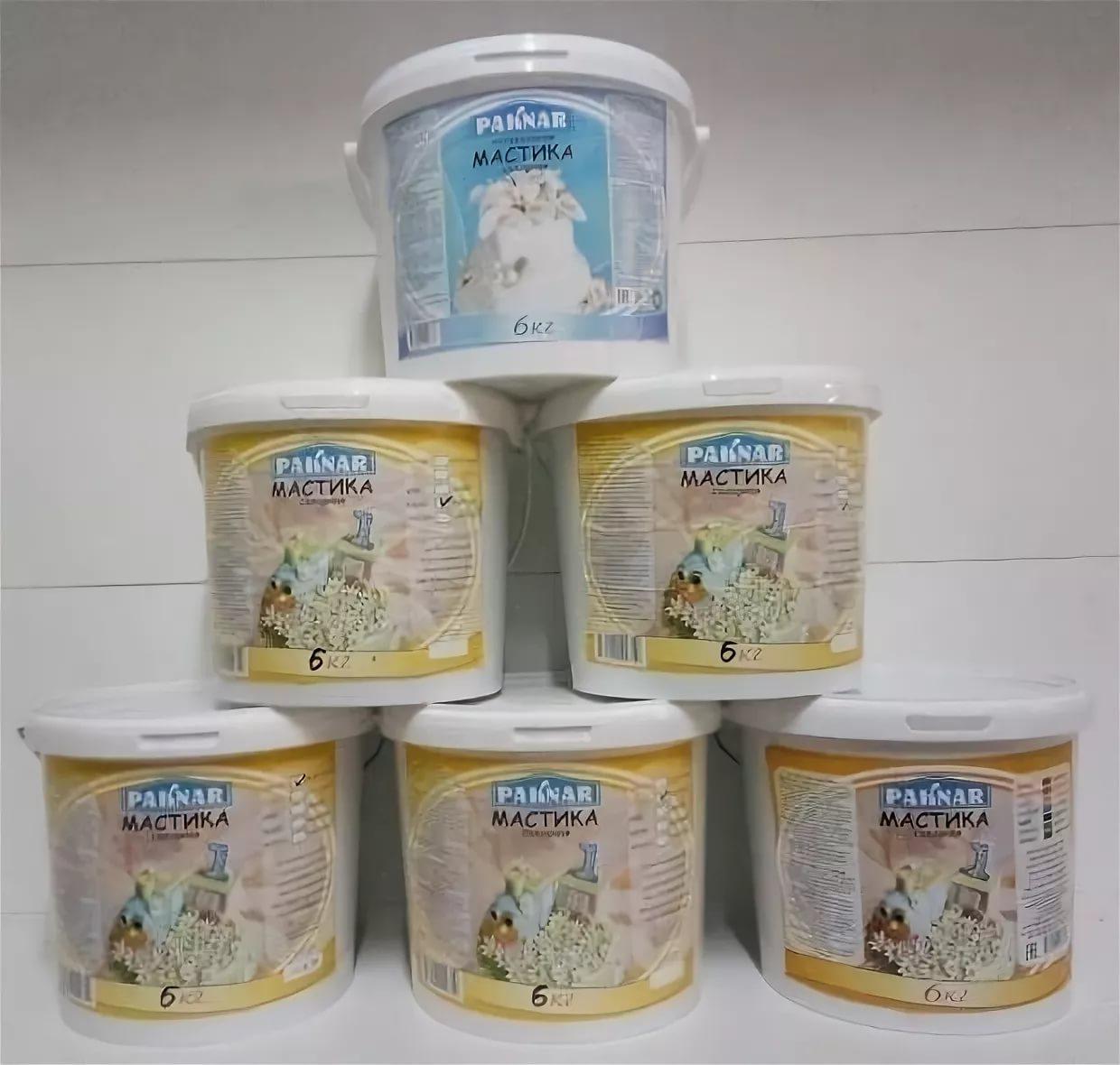 Мастика Сахарная Paknar 6кг