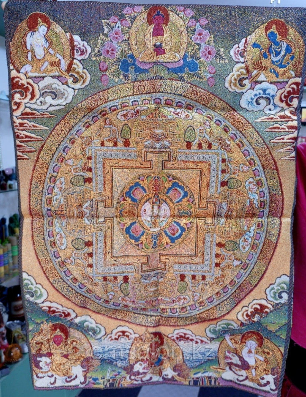 Тибетская тханка Мандала Калачакры