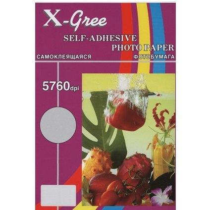 Бумага X-GREE Самоклеющаяся Матовая А3/50/120г inkjet