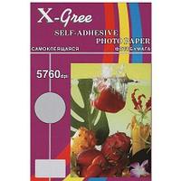 Бумага X-GREE Самоклеющаяся Матовая А3/50/120г inkjet