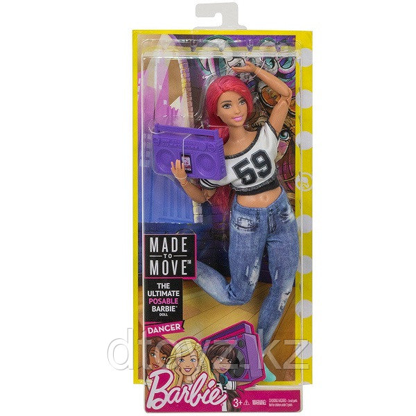 Barbie Двигайся как Я Танцовщица FJB19 - фото 1 - id-p75713584