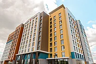 негорючие hpl панели Fundermax для фасада здания