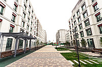 Облицовка торговога дома из hpl панелей Fundermax