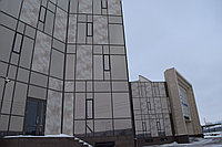 Наружная отделка дома негорючими hpl панелями Fundermax