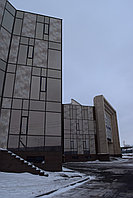 Наружная облицовка дома негорючими hpl панелями Fundermax