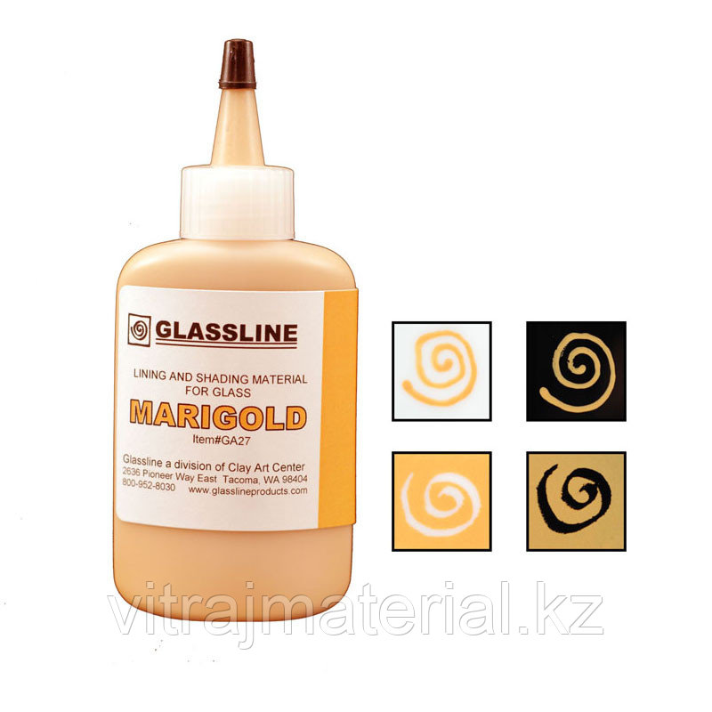 Краска для фьюзинга Glassline желто-оранжевый, 56гр. - фото 1 - id-p75714512